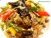 Fleisch:   REIS - FLEISCH - PFANNE mit exotischer Note - Rezept