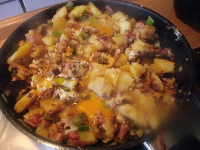 Bratkartoffel-Eier Pfanne - Rezept - Bild Nr. 12