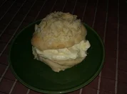 Streuselteilchen mit Vanillepudding - Rezept