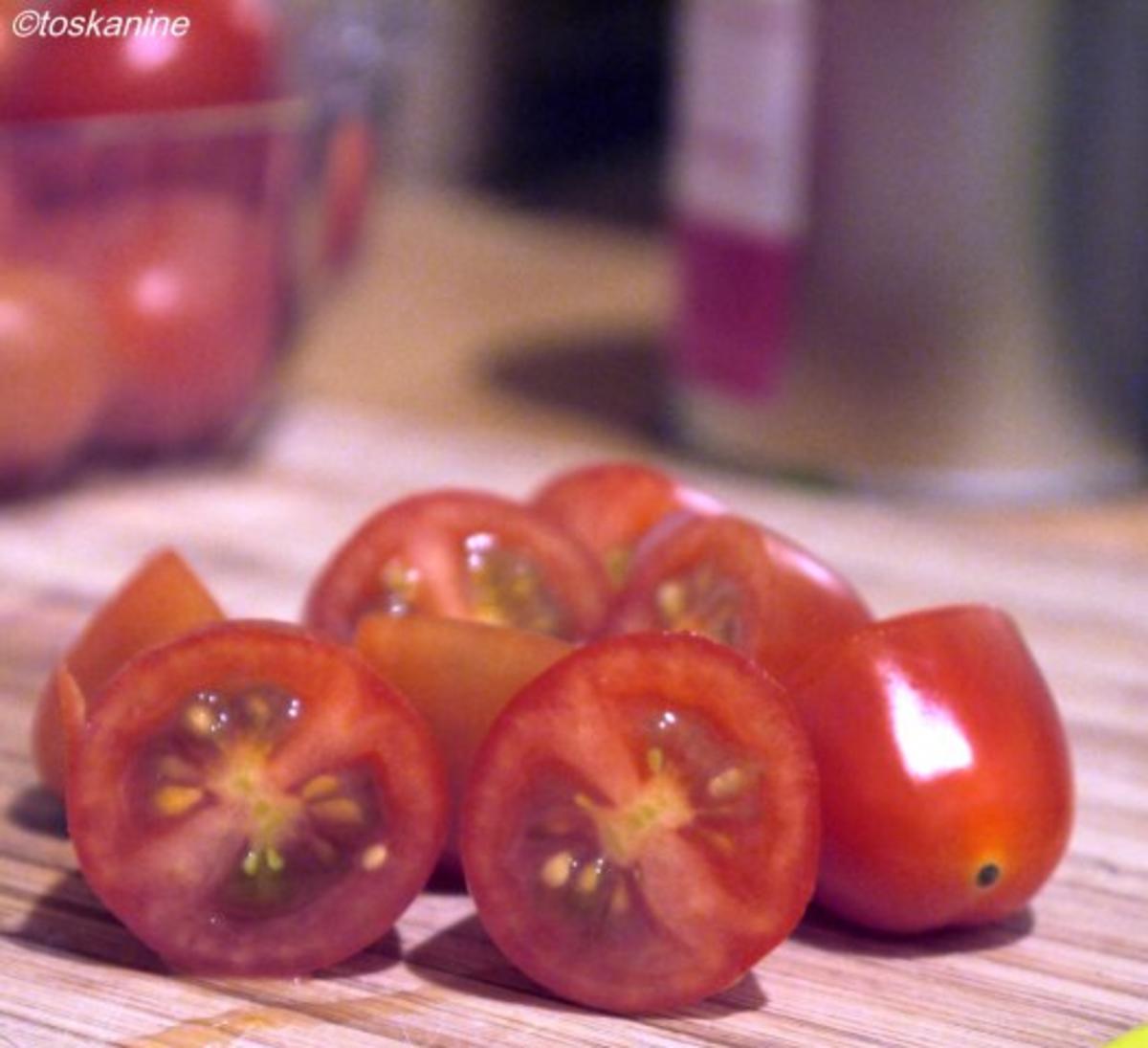 Tomaten-Zwiebel-Quiche mit Graved Lachs - Rezept - Bild Nr. 10