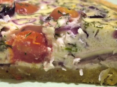 Tomaten-Zwiebel-Quiche mit Graved Lachs - Rezept - Bild Nr. 17