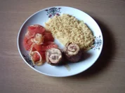 Hähnchenrollen mit Reis aus Spanien - Rezept