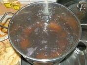 Beschwipste Kartoffel küsst Hähnchen - Rezept