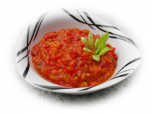 Rezept: Feuriger Paprika-Dip Feuriger Paprika-Dip - Rezept