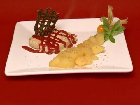 Tete a Tete von Winternuss und heißem Viez - Rezept