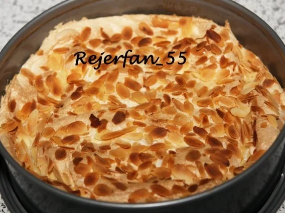 Stachelbeertorte mit Mandelbaiserdecke - Rezept - Bild Nr. 5