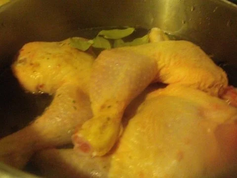 Broilerkeulen (Hähnchenkeulen)ohne Schnick und Schnack - Rezept - Bild Nr. 2