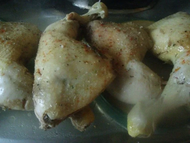 Broilerkeulen (Hähnchenkeulen)ohne Schnick und Schnack - Rezept - Bild Nr. 4
