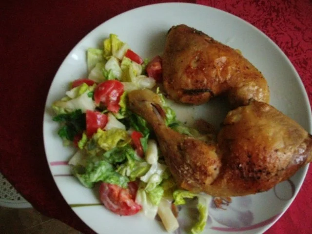 Broilerkeulen (Hähnchenkeulen)ohne Schnick und Schnack - Rezept - Bild Nr. 11