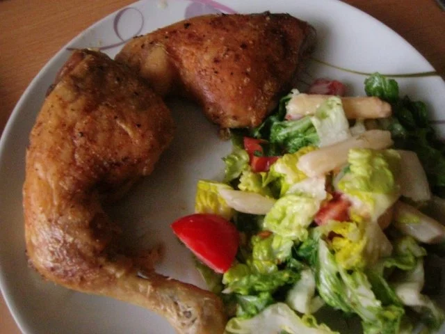 Broilerkeulen (Hähnchenkeulen)ohne Schnick und Schnack - Rezept - Bild Nr. 13