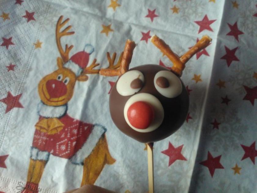 Rudolph Cake Pops - Rezept mit Bild - kochbar.de