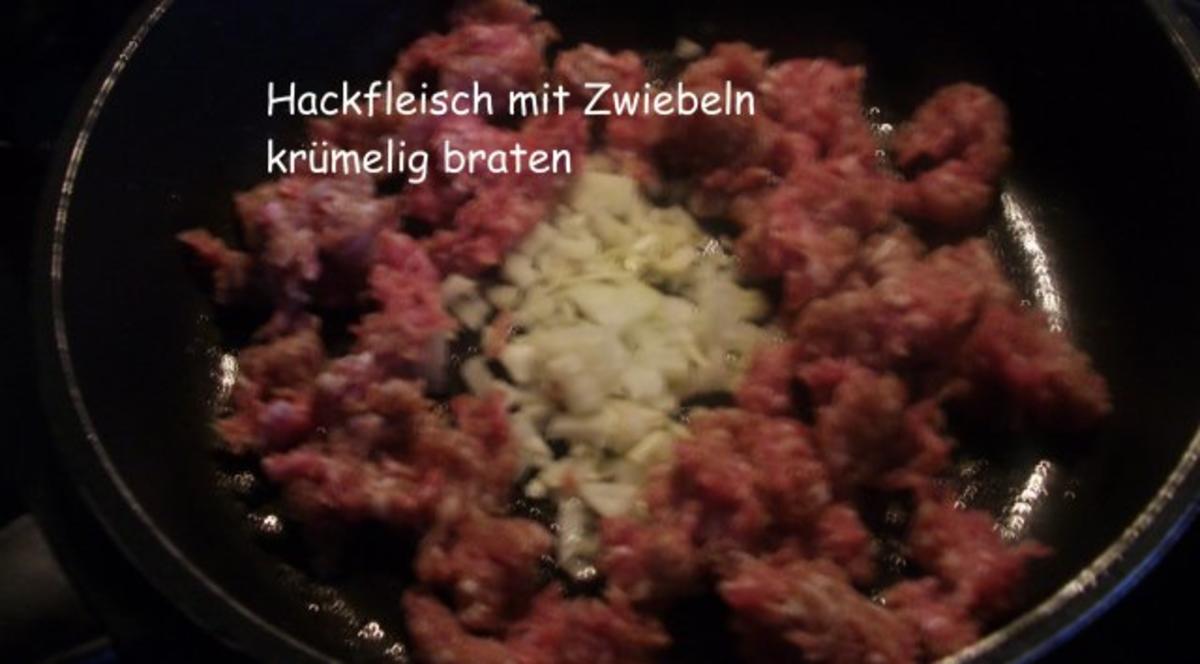 Spitzkohlauflauf mit Hackfleisch und Leberwurst - Rezept - Bild Nr. 4