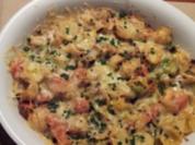 Bunter Nudel-Auflauf - Rezept