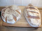 Bauern Mischbrot mit Natursauer - Rezept