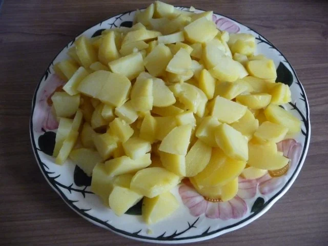 Rezept: Schmalhans - Küchenmeister : Bratkartoffeln mit Gewürzgurken Bild Nr. 3 Schmalhans - Küchenmeister : Bratkartoffeln mit Gewürzgurken - Rezept - Bild Nr. 3