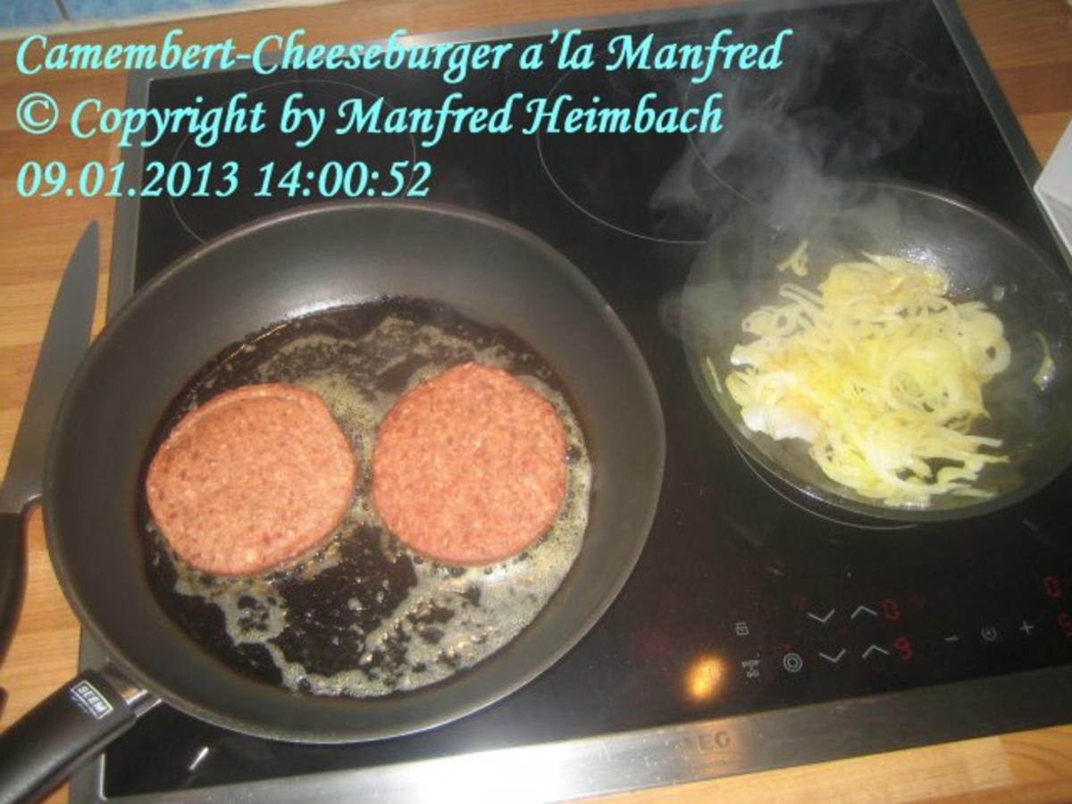 Burger – Camembert-Cheeseburger a’la Manfred - Rezept - Bild Nr. 4
