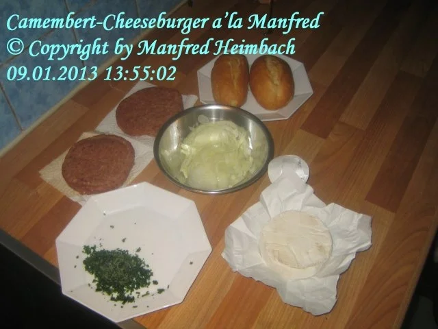 Burger – Camembert-Cheeseburger a’la Manfred - Rezept - Bild Nr. 5