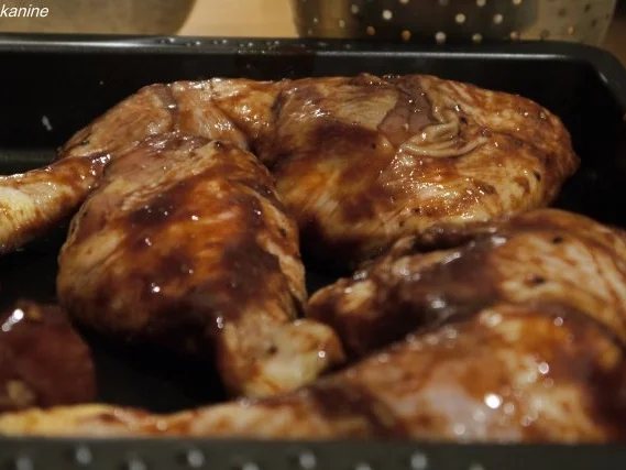 Whisky-marinierte Hähnchenkeulen mit Kroketten - Rezept - Bild Nr. 14