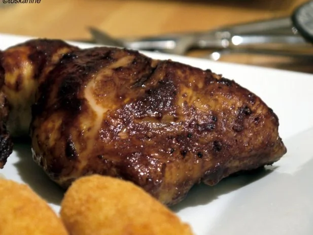Whisky-marinierte Hähnchenkeulen mit Kroketten - Rezept - Bild Nr. 18