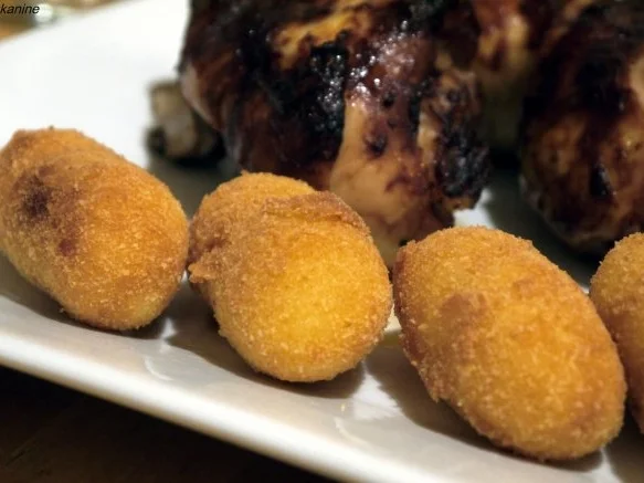 Whisky-marinierte Hähnchenkeulen mit Kroketten - Rezept - Bild Nr. 19