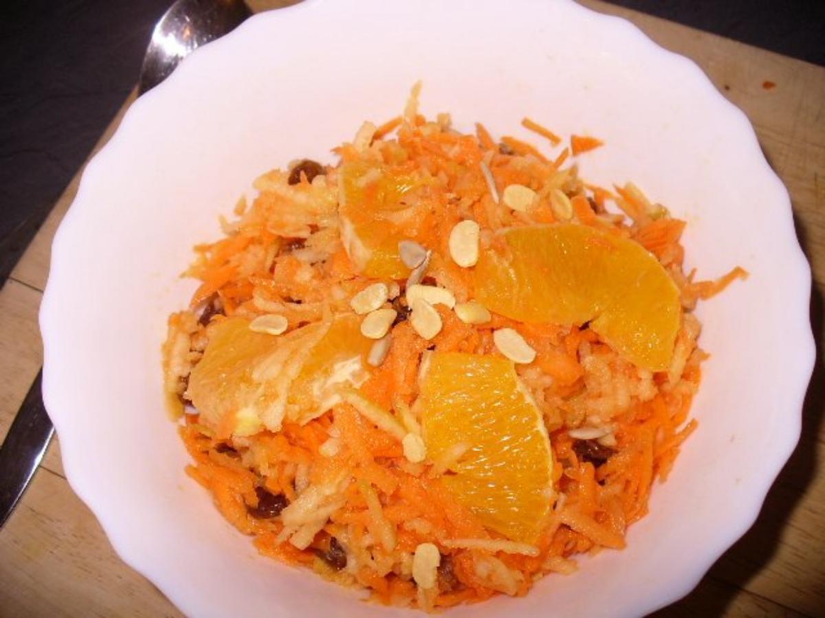fruchtiger Karottensalat - Rezept