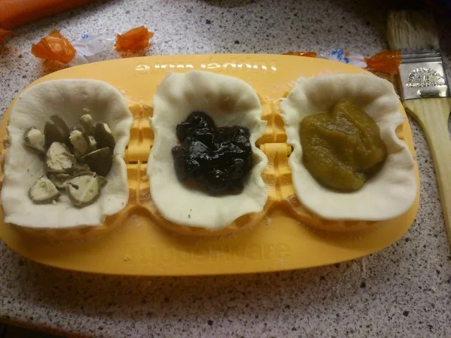 Süße Blätterteig-Taschen - Rezept