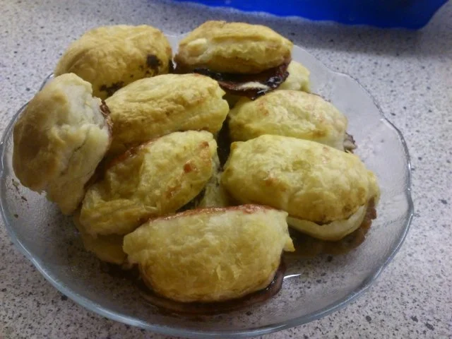 Süße Blätterteig-Taschen - Rezept - Bild Nr. 3