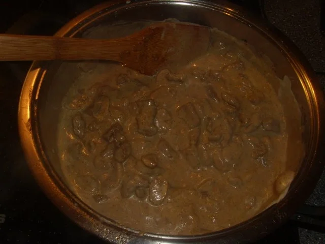 Geschnetzeltes in Champignoncreme - Rezept - Bild Nr. 5