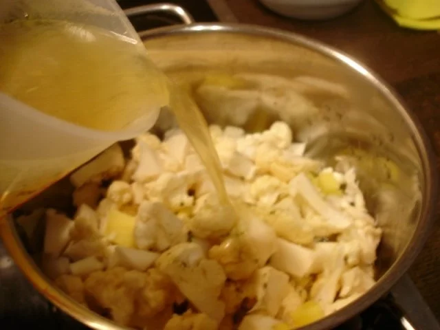 Rezept: Blumenkohlsuppe mit Hackfleisch Bild Nr. 9 Blumenkohlsuppe mit Hackfleisch - Rezept - Bild Nr. 9