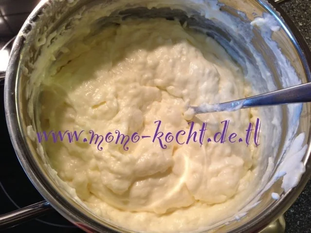 Vanillesahne mit roter Waldbeeren Grütze und Printen-Knusper - Rezept - Bild Nr. 4