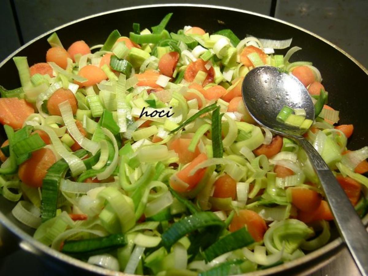 Sahniges Gemüse mit Fleischeinlage - Rezept - Bild Nr. 4