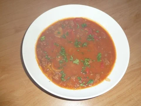 Hackfleischsuppe -scharf- - Rezept - Bild Nr. 3