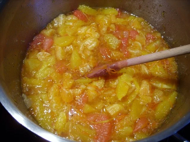 Rezept: Konfitüre & Co: Orange-Mandarine-Grapefruit 2013 Bild Nr. 2 Konfitüre & Co: Orange-Mandarine-Grapefruit 2013 - Rezept - Bild Nr. 2