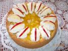 Apfel-Weintorte - Rezept