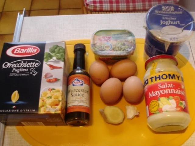 Rezept: Nudeln mit Eiersauce Bild Nr. 2 Nudeln mit Eiersauce - Rezept - Bild Nr. 2