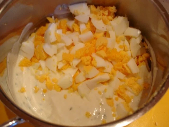 Rezept: Nudeln mit Eiersauce Bild Nr. 11 Nudeln mit Eiersauce - Rezept - Bild Nr. 11