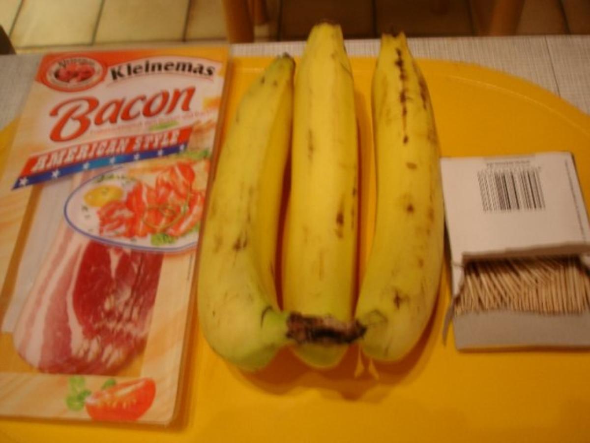 Bananen im Frühstücksspeck - Rezept - Bild Nr. 2