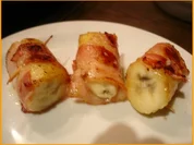 Bananen im Frühstücksspeck - Rezept