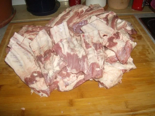 Rezept: Ripperl ein Samstagabend Ritteressen Bild Nr. 2 Ripperl ein Samstagabend Ritteressen - Rezept - Bild Nr. 2