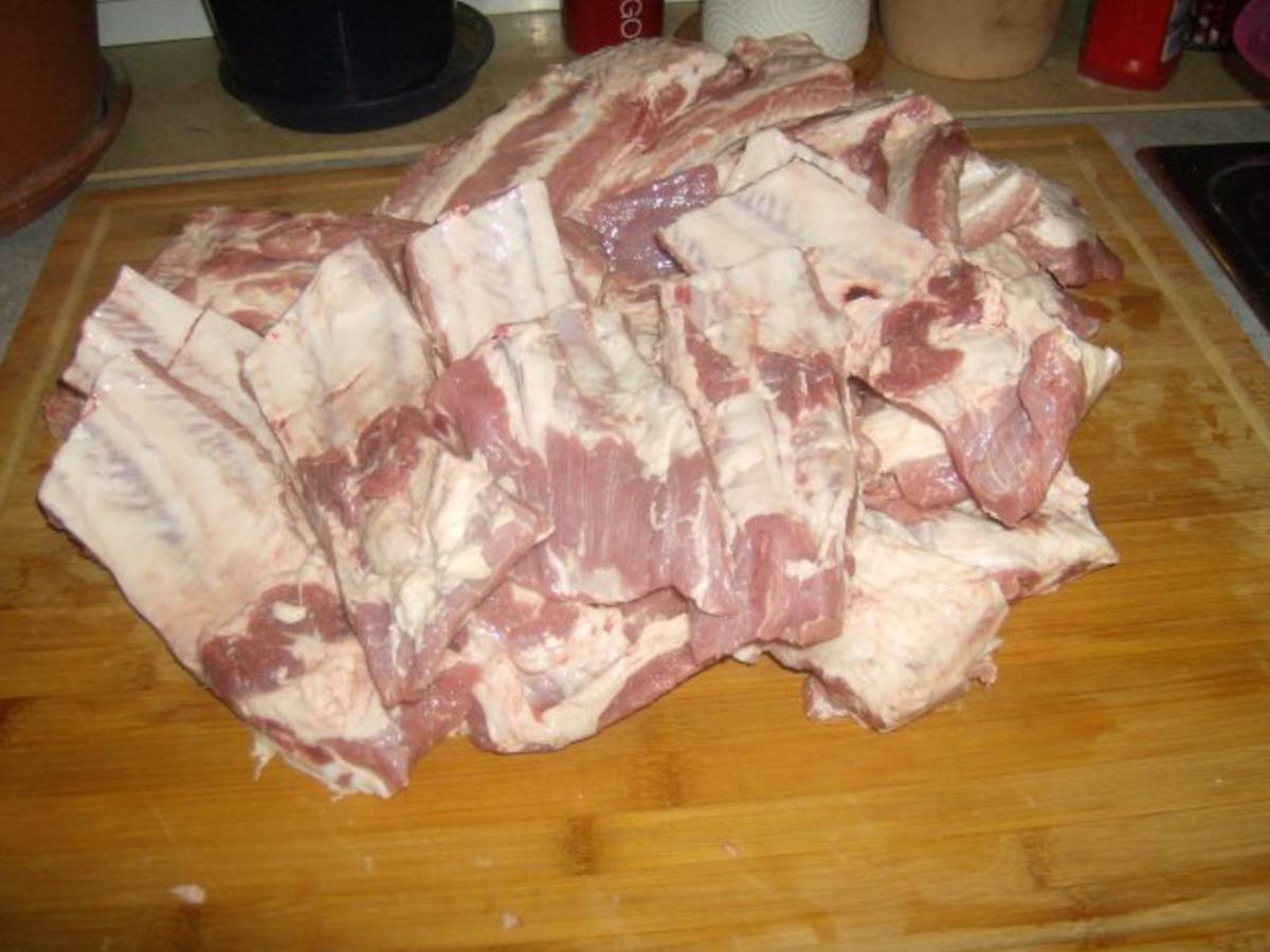 Ripperl ein Samstagabend Ritteressen - einfach - von moniundpeter