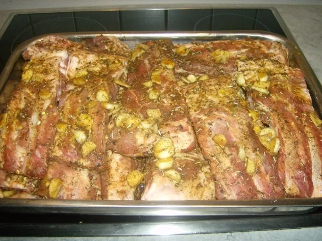 Rezept: Ripperl ein Samstagabend Ritteressen Bild Nr. 5 Ripperl ein Samstagabend Ritteressen - Rezept - Bild Nr. 5