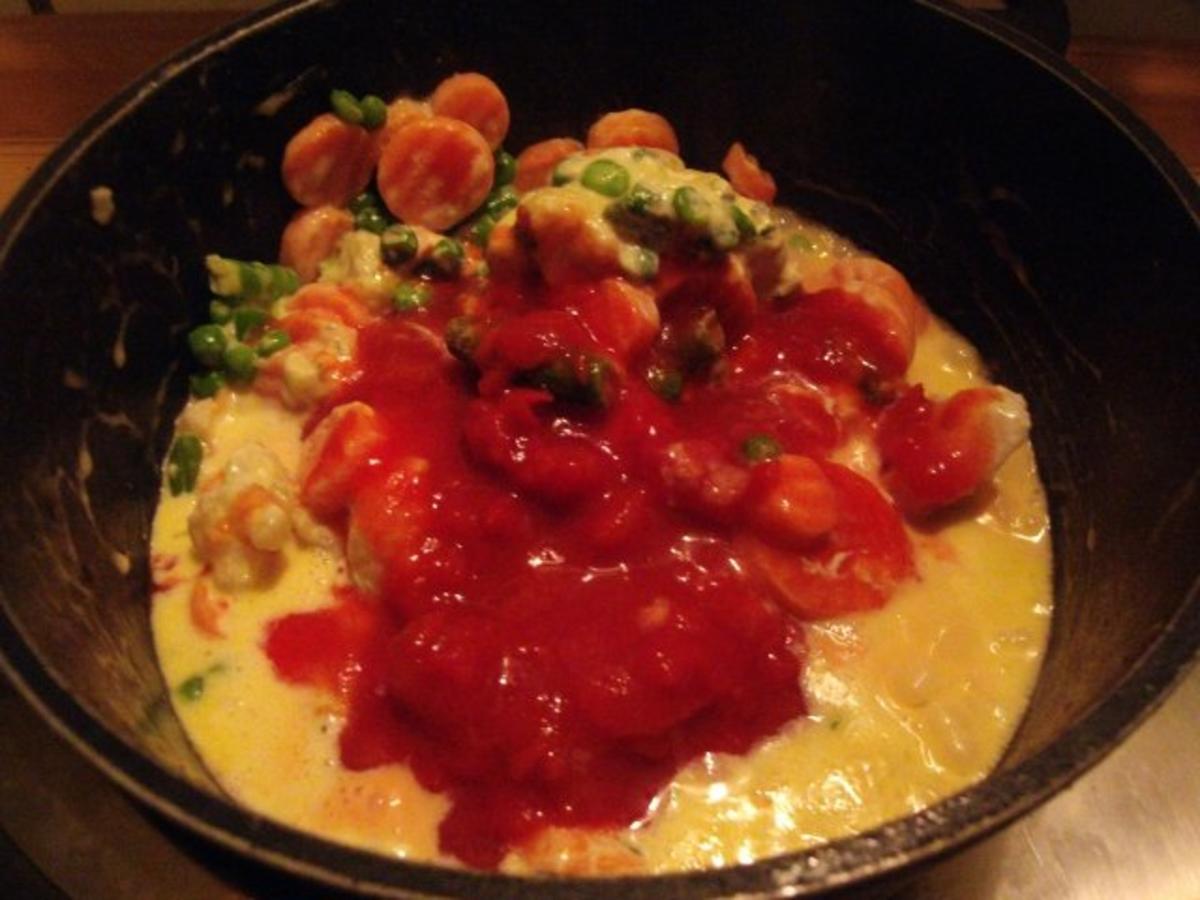 Gemüselasangne nach meiner Art - einfach - 259 kcal/100g