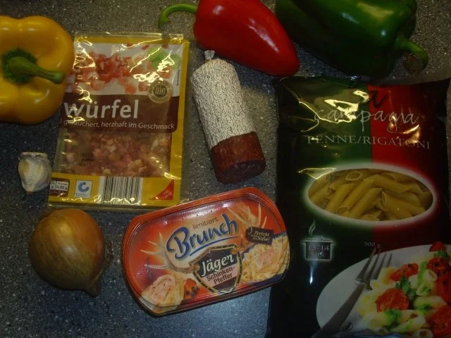 Pasta in Pfeffer-Schinken Creme - Rezept - Bild Nr. 2