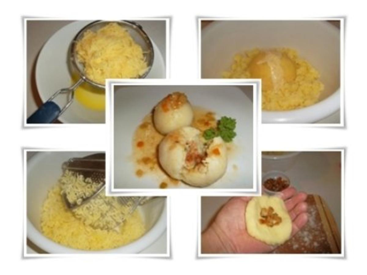 »☆« Kartoffelknödeln mit gerösteten Weißbrotwürfeln gefüllt »☆« - Rezept - Bild Nr. 20