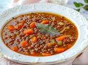 Rezept: Papas klassische Linsensuppe Bild Nr. 3 Papas klassische Linsensuppe - Rezept - Bild Nr. 3