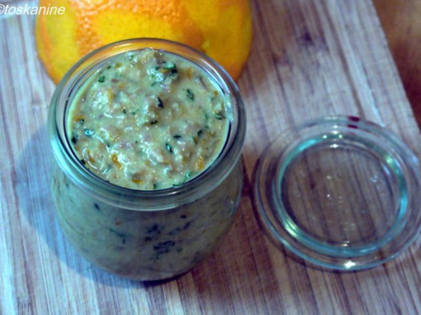 Oliven-Orangen-Pesto - Rezept mit Bild - kochbar.de