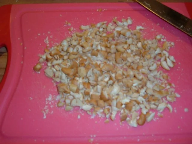 Rezept: Salat : Feldsalat zum Knuspern...mit Hähnchen Bild Nr. 3 Salat : Feldsalat zum Knuspern...mit Hähnchen - Rezept - Bild Nr. 3