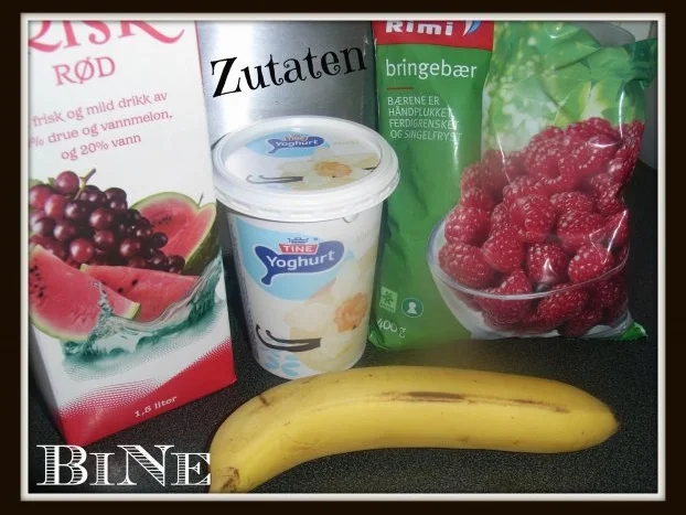 BiNe` S HIMBEERSMOOTHIE - Rezept - Bild Nr. 3