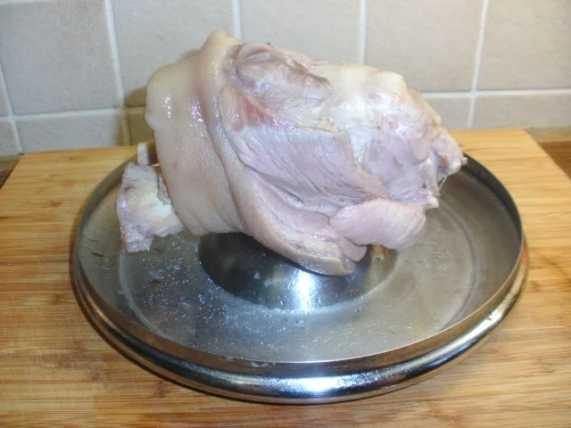 Bouillon Gemüse - Kartoffel Terrine mit Eisbein - Rezept - Bild Nr. 4