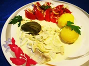 Heringsfilets garniert - Rezept